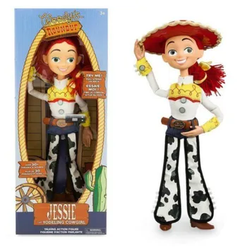 Disney Toy Story, Mluví Woody, Jessie, Akční Figurky, Model Hračka Anime Dekorace Kolekce Figurka Děti, Vánoční Dárky