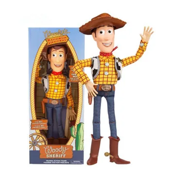 Disney Toy Story, Mluví Woody, Jessie, Akční Figurky, Model Hračka Anime Dekorace Kolekce Figurka Děti, Vánoční Dárky