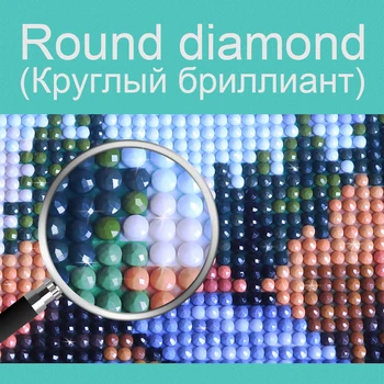 DIY 5D Diamond Malování Cross Stitch Tiger Diamond Výšivky Plné Kolo Vrtačka Mozaikové Kamínky Umění Zeď Home Dekor Dárek