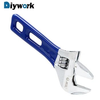 DIYWORK Ruční Nářadí, Univerzální Klíč Maximální Průměr 24mm Nerezové Oceli, Mini Přenosná Nastavitelný Klíč