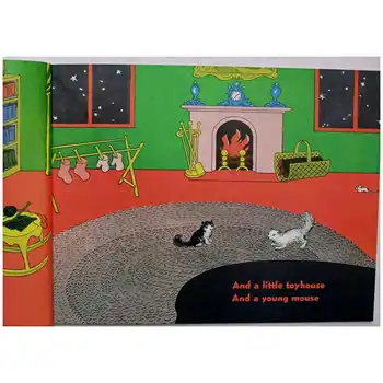 Dobrou Noc Měsíc Margaret Wise Brown Vzdělávací Anglicky Picture Book Learning Card Příběh Kniha Pro Dítě Děti Děti Dárky