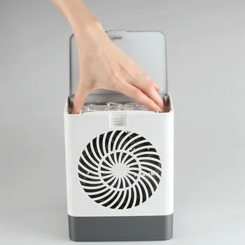 Domácí Mini Klimatizace Ventilátor Přenosný Chladič Vzduchu 7 Barev LED USB Osobního Prostoru Ventilátoru Chladiče Vzduchu, Chladící Ventilátor