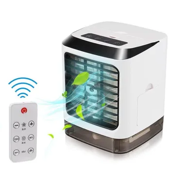 Domácí Mini Klimatizace Ventilátor Přenosný Chladič Vzduchu 7 Barev LED USB Osobního Prostoru Ventilátoru Chladiče Vzduchu, Chladící Ventilátor