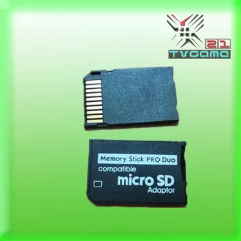 Doprava zdarma 10Pcs/Lot Černé Photofast CR5400 Dual Slot Micro SD TF Karta MS Memory Stick Pro Duo Adaptér