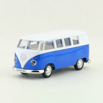 Doprava zdarma/RMZ City Toy/Diecast Model/1:36 Měřítku/Volkswagen T1 Dopravy Bus/Vytáhnout Zpět Auto/Vzdělávací Sběr/Dárek/Dítě