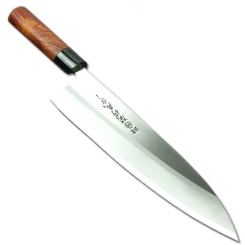 Doprava Zdarma Vysoce Kvalitní Profesionální Nůž Na Ryby Japonském Stylu Lancet Sashimi Sushi, Losos, Hovězí Maso Nůž Vaření Sekáček Nože