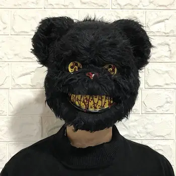 Dospělé Děti Halloween Plyšové Zvíře Krvavý Králík, Medvěd Masky Maškarní Strašidelný Výkon Prop Děsivé Tváře Monstrum Kostým Dodávky