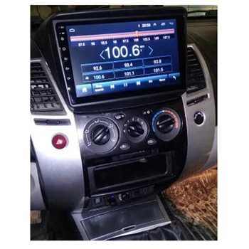 Double Din Nárazníku pro Mitsubishi Pajero Sport Triton L200 Rádio, DVD Stereo Panel Dash Montáž Instalace Trim Kit