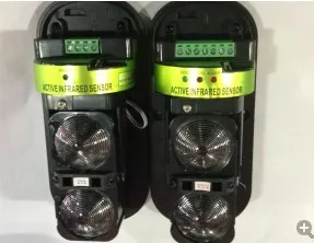 Dual Dva 2 Double Beam Fotoelektrický Bezpečnostní Infra závora Senzor, Detektor Alarm Venkovní 30M-150M