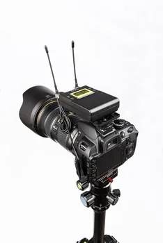 DV Rozhovor Mikrofon Bezdrátový Živá Nahrávka Rozhovoru Klopový Mikrofon pro Sony,Nikon DV Kameru( Kamera NENÍ součástí balení)