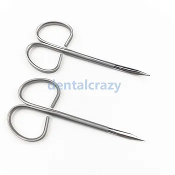 Dvojité víčko nástroj plastické chirurgie nůžky Zubní Oční chirurgie nůžky z Nerezové oceli kosmetické plastické chirurgie