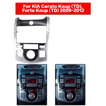 Dvojitý Din Auto Dash Kit Rádio přístrojové desky Obložení Stereo Panel Desky DVD Instalační Rám pro KIA Cerato Koup (TD), Forte Koup (TD)