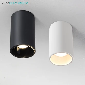 DVOLADOR LED Downlight Stropní Reflektory Obývací Lampa Stropní Osvětlení Pro Kuchyně, Koupelny, světlo, Povrchová montáž AC90-265V