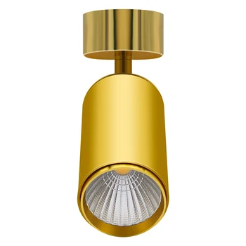 DVOLADOR Stmívatelné přisazená LED COB Downlight 360 Stupňů Rotující LED Bodové Světlo 12W/10W/7W Stropní Svítidlo s LED Driver