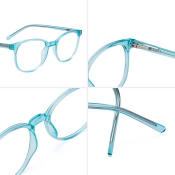 Dámské Brýle Rám Transparentní Doplňky Brýle Anti Modré Světlo Pánské S Dioptrií Jasné Optické Podívaná Rám #5814