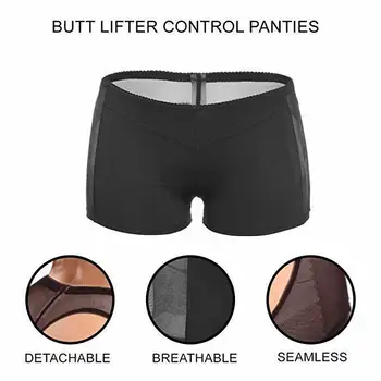 Dámské Butt Lifter Kalhotky Bříško Ovládání Bezproblémové Enhancer Tělo Shaper Kalhotky Spodní Prádlo, Zadek Tělo Shaper Top