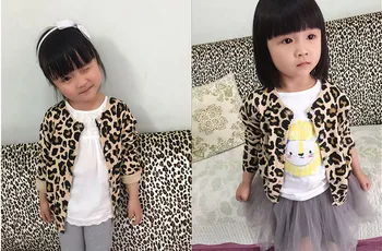 Dítě Leopard, Pletený Svetr Děti Oblečení Nosit chlapci a dívky svetr svetry bavlna kabáty Módní dětské Oblečení dárek