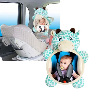 Dítě na Zadní straně Zrcadla, Bezpečnostní Auto Zadní Sedadlo Baby Easy View Zrcátko Nastavitelné Užitečné Roztomilé Dítě Monitor pro Děti, Batole, Dítě
