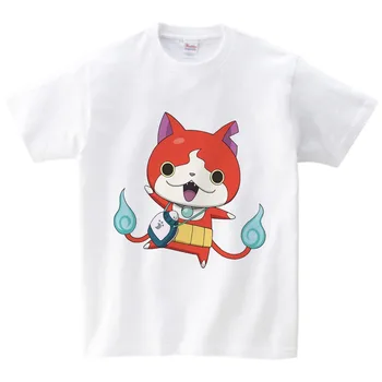 Děti Cartoon Yo-kai Watch digitální tištěné T-shirt Unisex Děti Letní Krátký Rukáv T shirt Baby O-Krk Bavlněné tričko Kostým NN