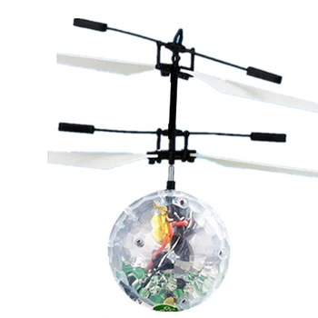 Děti RC Létající Koule Světelný Letu Míče Elektronické Infračervené Indukční Letadla Ruční Ovládání Hračky LED Světlo Venkovní Hry Hračky