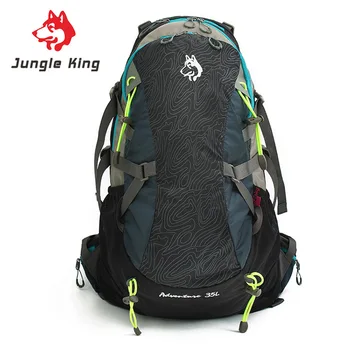 Džungle Král Nové horké venkovní táboření mužů a žen, ramena batoh 35L velká kapacita batoh venkovní na pohyb nohou