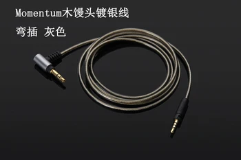 Earmax Sluchátka Upgrade Kabel Pro Sennheiser Pro HYBNOST OFC Postříbřené Vodiče Core hi-fi Audio Kabel 1,2 m, 3,5 mm Na 2,5 mm Jack
