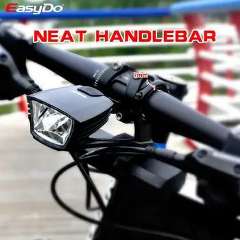 EasyDo Pokročilé Bike Hlavy Přední LED Světlo Smart Indukce USB 10W Lampa LED 4400mAh Pro Venkovní Cyklistika Upgrade Zdarma
