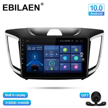 EBILAEN Auto Multimediální přehrávač Pro Hyundai Creta IX25-2020 Android 10.0 Autoradio GPS Navigace Rádio Fotoaparát Headunit 4G