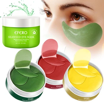 EFERO 50-180pc Crystal Kolagenové Oční Masky Proti Vráskám Gel Oční Masky Patche Pod Oční Tašky, Tmavé Kruhy Hydratační Proti Stárnutí