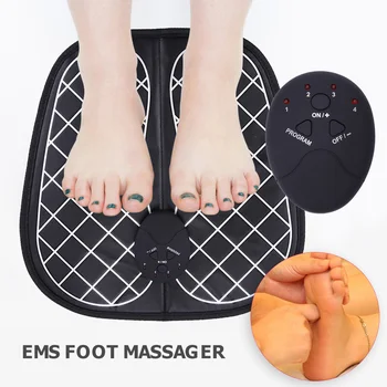Elektrické Nohy Masér Nohy EMS Noha Svalové Stimulátor, Masáž Nohou Relaxační Tlak Bezdrátové Vibrační Podložka Zdravotní Péče