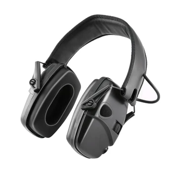 Elektronické Snímání Sluchátka Proti hluku Ušní Chránič, Zesílení Zvuku Ch Taktické Lov Chrániče Sluchu Sluchátka