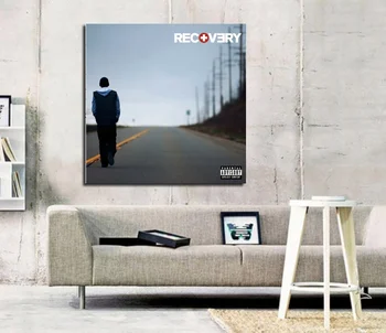Eminem Hudební album Plakát Art hedvábí Plakát Room Decor (Bez Rámečku)