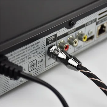 EMK S/PDIF Kabel 3ft 6 ft 10 ft 20 ft Digitální Optický Optický Toslink Audio Kabel