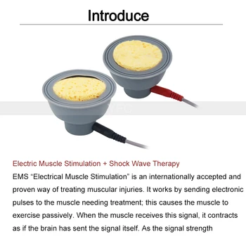 EMS Shockwave terapie stroj Erektilní Dysfunkce Terapie ED léčba Fyzioterapie úlevu od bolesti EMS svalové stimulátor