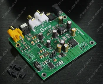 ES9038 ES9038Q2M Mini DAC, Optický Koaxiální IIS I2S DSD Vstup Dekodéru DAC Sluchátkový Výstup Pro Předzesilovač Zesilovač LCD Displej