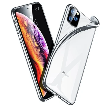 ESR 1 mm, Ultra Tenké, Měkké TPU Pokovování Rám Telefon Kryt Pro iPhone XS XR XS Max Full Kryt Pro iPhone XS XR XS Max Telefon Pouzdro 2018