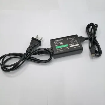 EU/US Plug Domácí Nabíječka Napájení 5V AC Adaptér, USB Nabíjecí Kabel Kabel Pro Sony PlayStation, Psvita Slim PS Vita PSV 2000
