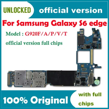 EU Verze 32gb za Samsung Galaxy S6 G920F Desce,Originální Odemčený Samsung S6 G920P G920V G920A G920T G920I základní Deska