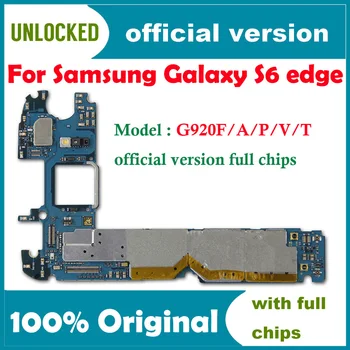 EU Verze 32gb za Samsung Galaxy S6 G920F Desce,Originální Odemčený Samsung S6 G920P G920V G920A G920T G920I základní Deska