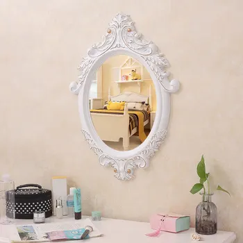 Evropské koupelna zrcadlová stěna visí čistý červený make-up =ložnice vanity salon krásy noční zrcadlo lo1213545