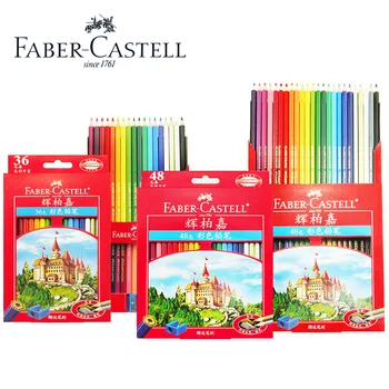 Faber Castell Olejové Pastelky profesionální premier lapis de cor 36 48 72 barevná skica, tužka Zbarvení kreslení Art Set