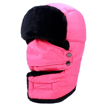 Fashion Trapper Hat Větruodolný Sherpa Kozák Nepromokavé Chrániče Golf Čepice Klobouk Lyžařské Čepice
