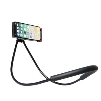Fimilef Flexibilní Držák na Mobilní Telefon Visí na Krku Líný Náhrdelník Držák Telefonu Držák Stojan Pro iPhone Xiaomi, Huawei