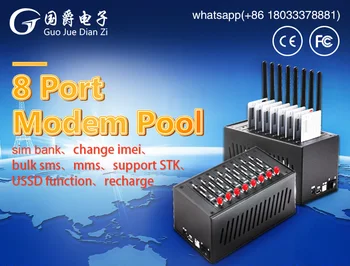 FIMT Wavecom Fastrack m1306b Gsm/gprs Modem, 8 Port, Gsm Modem Odesílání Hromadné Sms, MMS