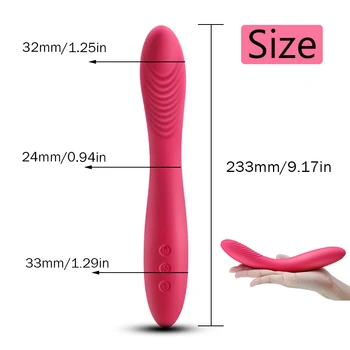 FLXUR Vibrátory pro Ženy, Měkké Silikonové Dildo Vibrátor G Spot Klitoris Stimulátor Ženské Masturbant Dospělé Sexuální Hračky pro Ženy