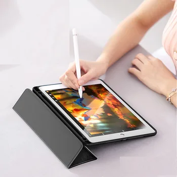 Folio Coque pro iPad mini 5 2019 penál Magnetické Smart Auto-Sleep A2124 A2133 Tužka Slot Funda pro iPad mini Kryt 2019