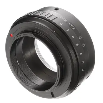 FOTGA Tilt-shift 360 Stupňů Adaptér Kroužek pro M42 Objektiv na Sony E NEX-3 3C 3N 5 F3 A5000 A6000 A3500 A3000 A7 A7R Dslr Fotoaparát