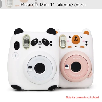 Fotoaparát Ochranné Pouzdro Pro Fujifilm Instax Mini Instant 11 PVC Roztomilý Panda Kreslený Cam Zahrnuje