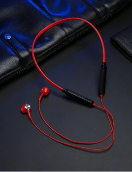 G03 Krku Visí Bluetooth bezdrátová Sluchátka Magnetické hi-fi stereo Sluchátka In-ear Sportovní Běžecké sluchátka pro Iphone Huawei
