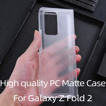 Galaxy Složit 2 Case pro Samsung Galaxy Z Fold2 5G PC Matný Transparentní Mobilní Telefon Shell 2 Barvy Volitelné nově Příchozí